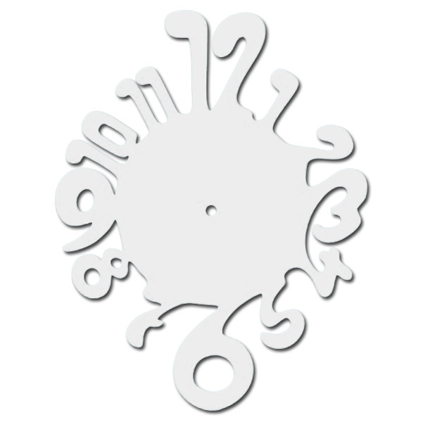 картинка Часы деревянные "ЦИФРЫ-3", 27 см от Копицентра Прайм